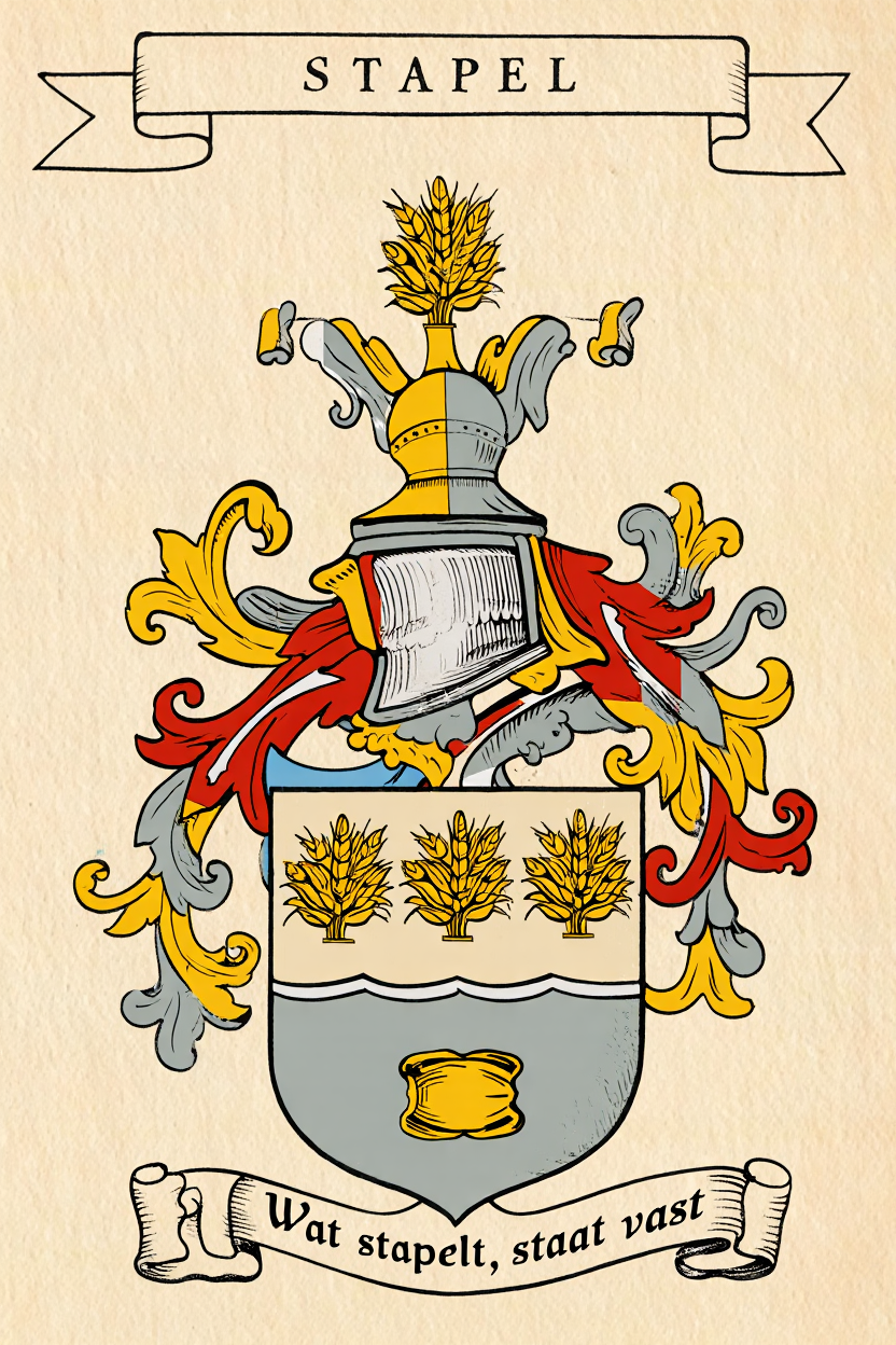 Familiewapen van de achternaam STAPEL