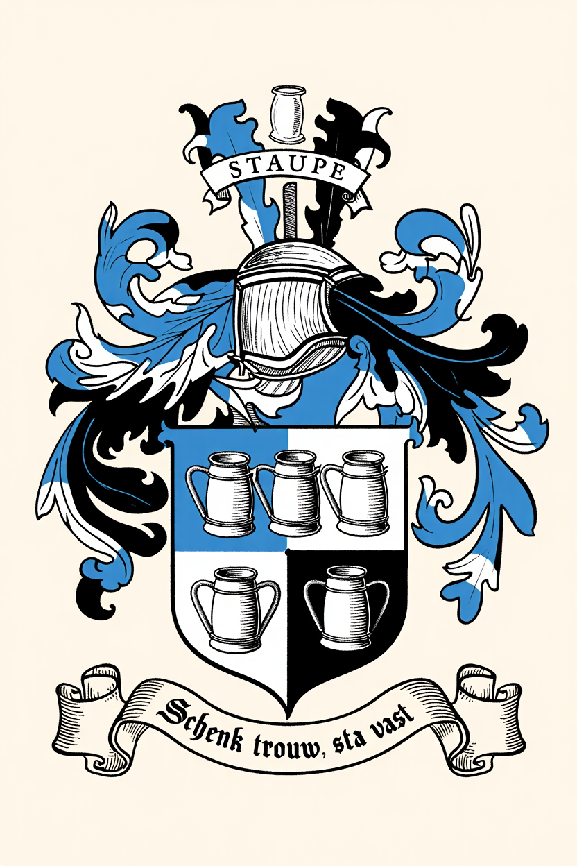 Familiewapen van de achternaam STAUPE