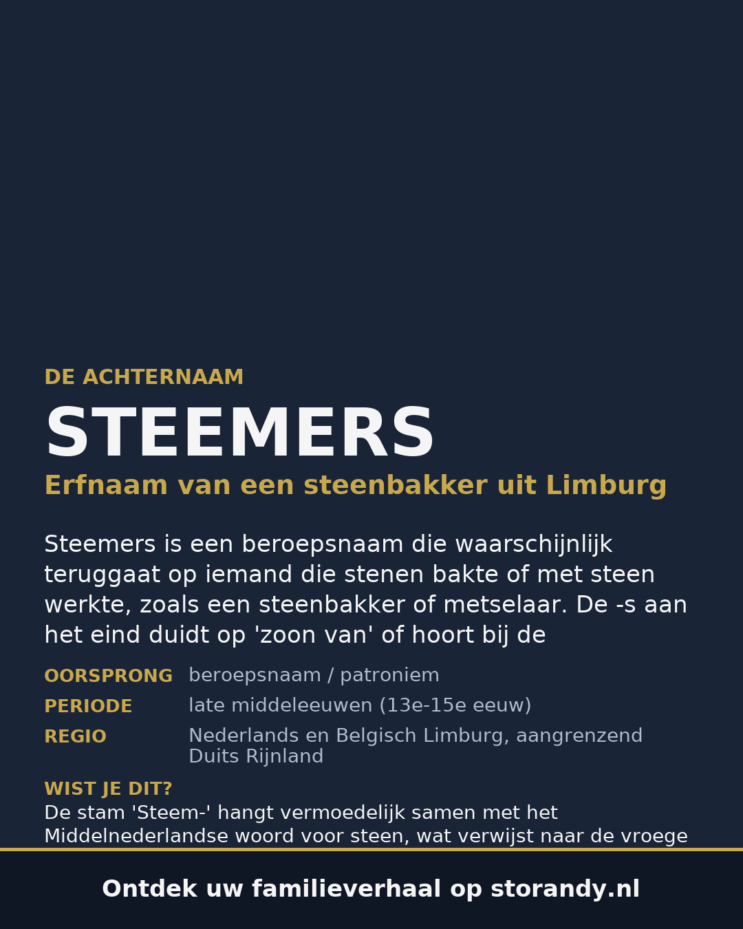 Familiewapen van de achternaam STEEMERS