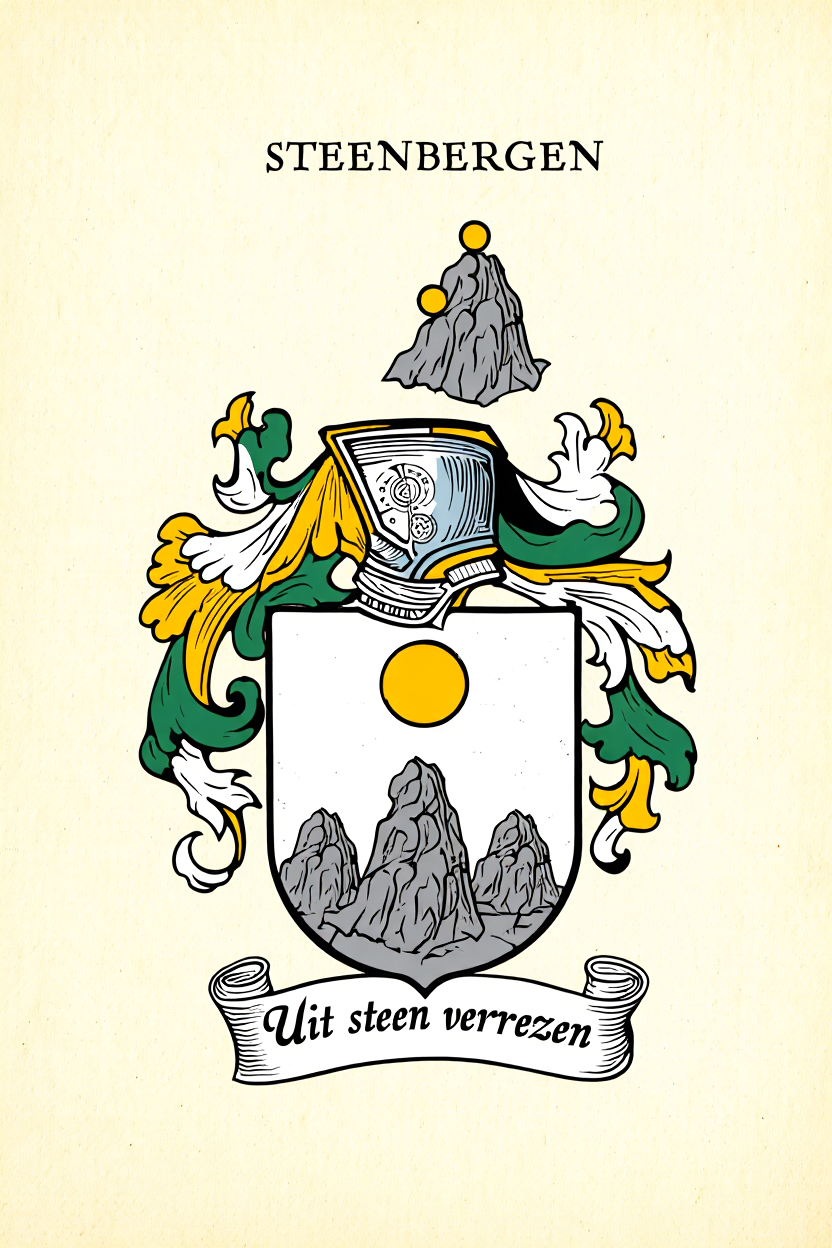 Familiewapen van de achternaam STEENBERGEN