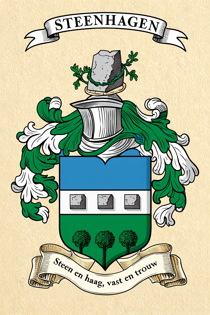 Familiewapen van de achternaam STEENHAGEN
