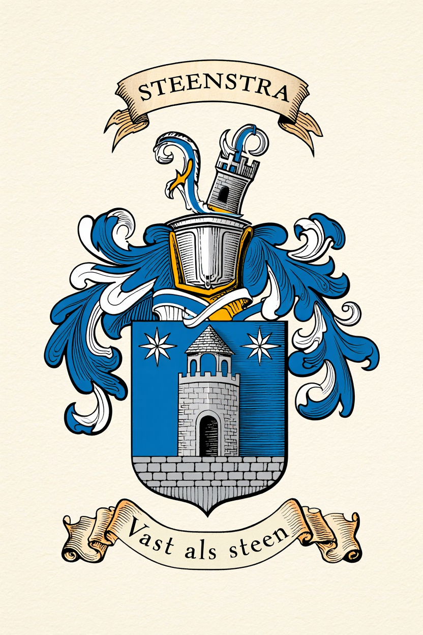 Familiewapen van de achternaam STEENSTRA