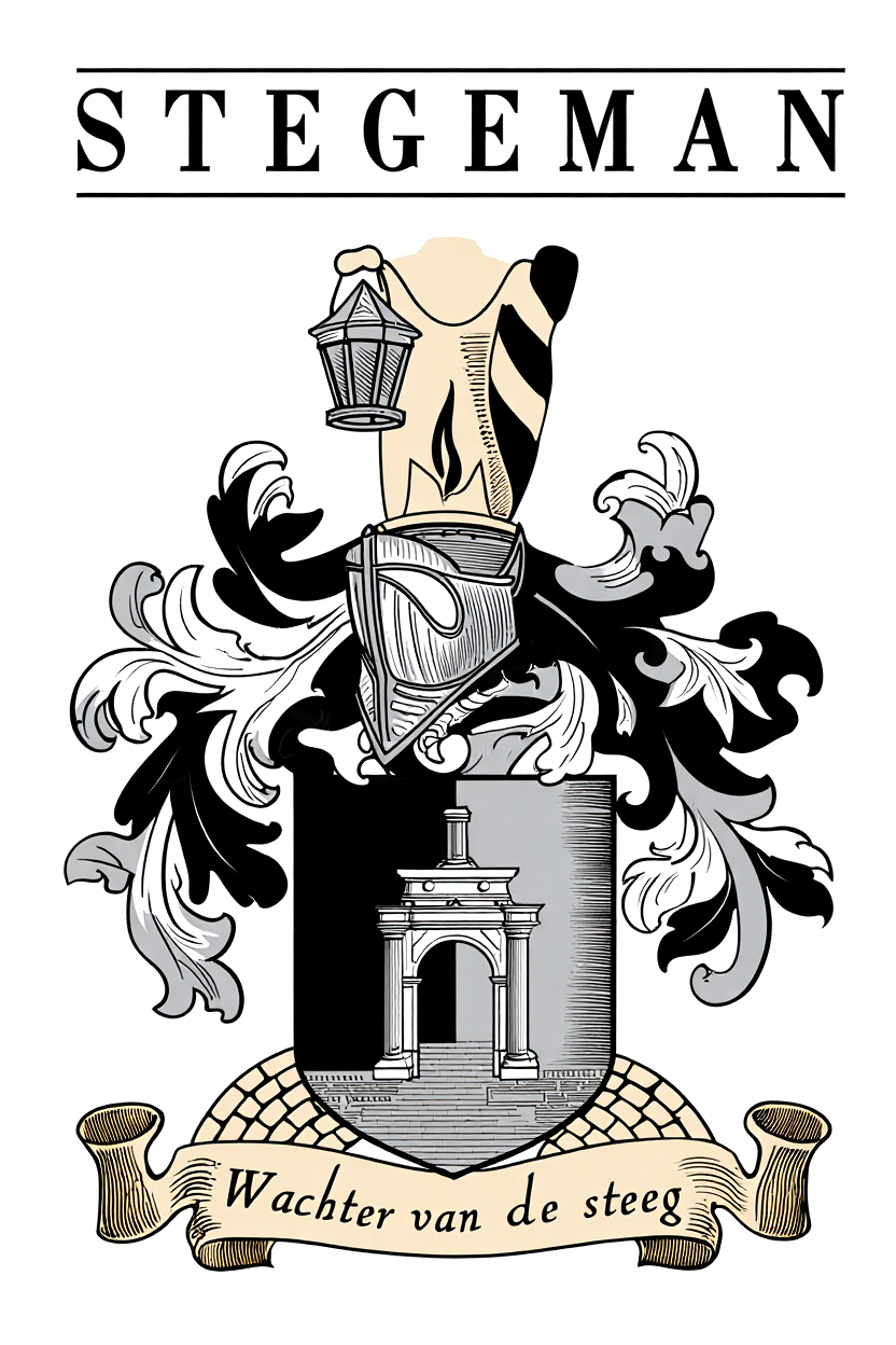 Familiewapen van de achternaam STEGEMAN