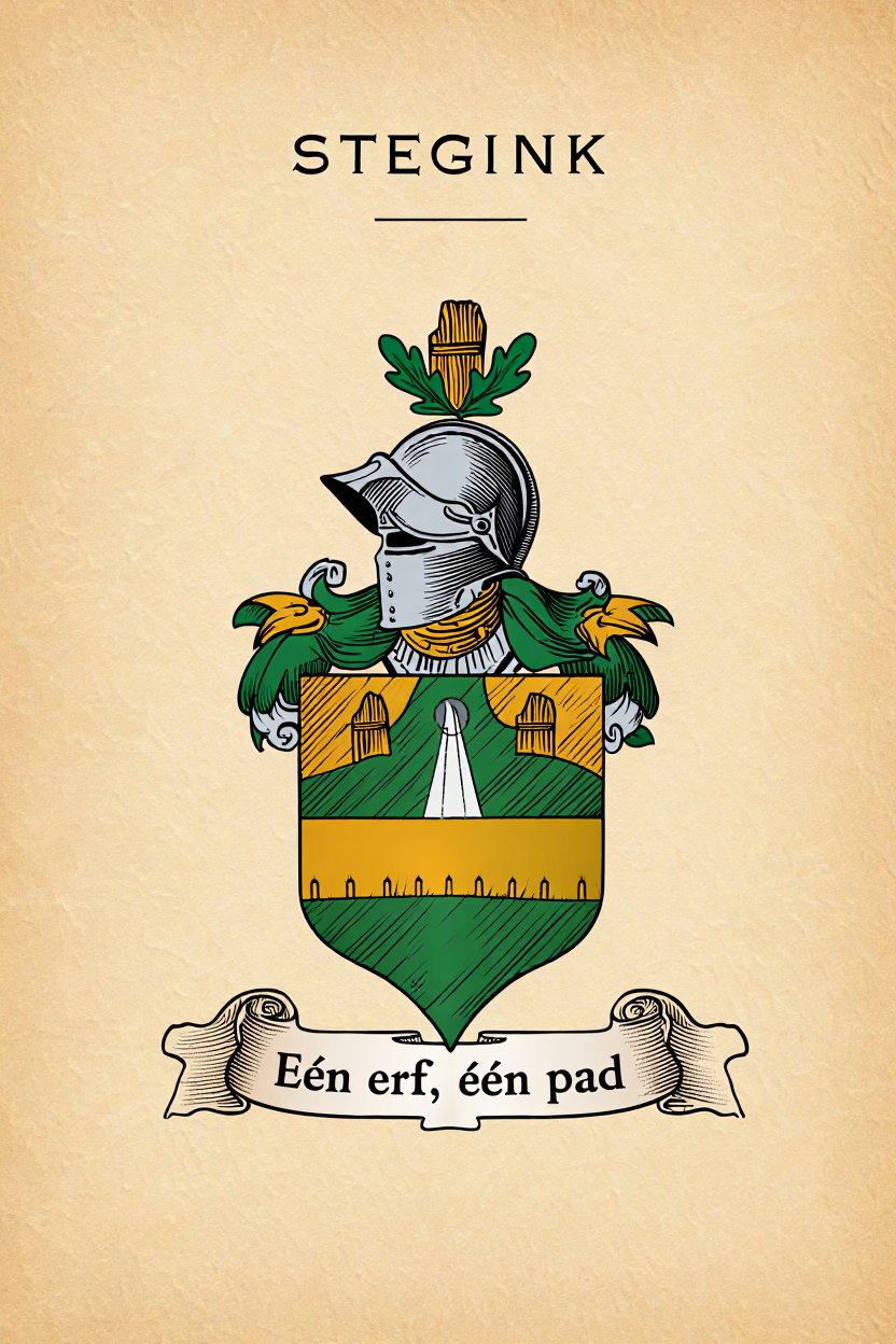 Familiewapen van de achternaam STEGINK