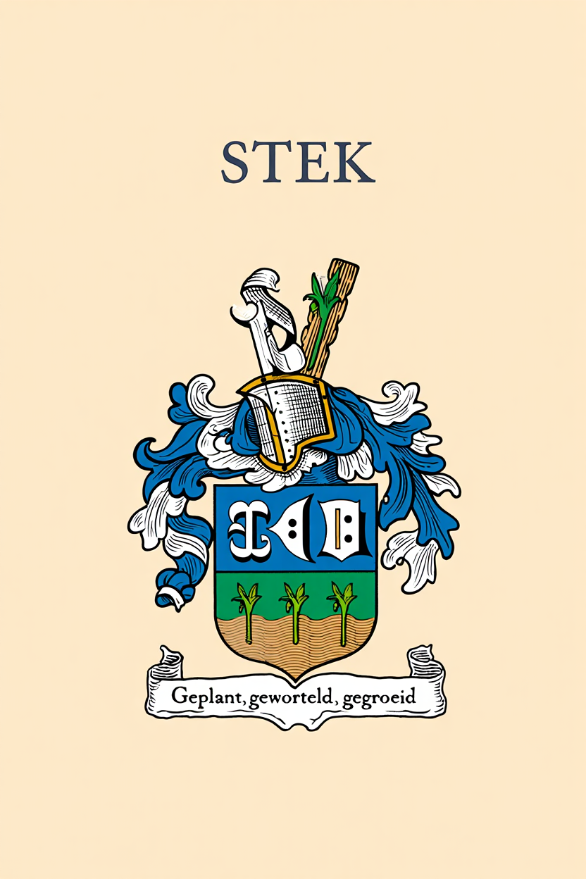 Familiewapen van de achternaam STEK