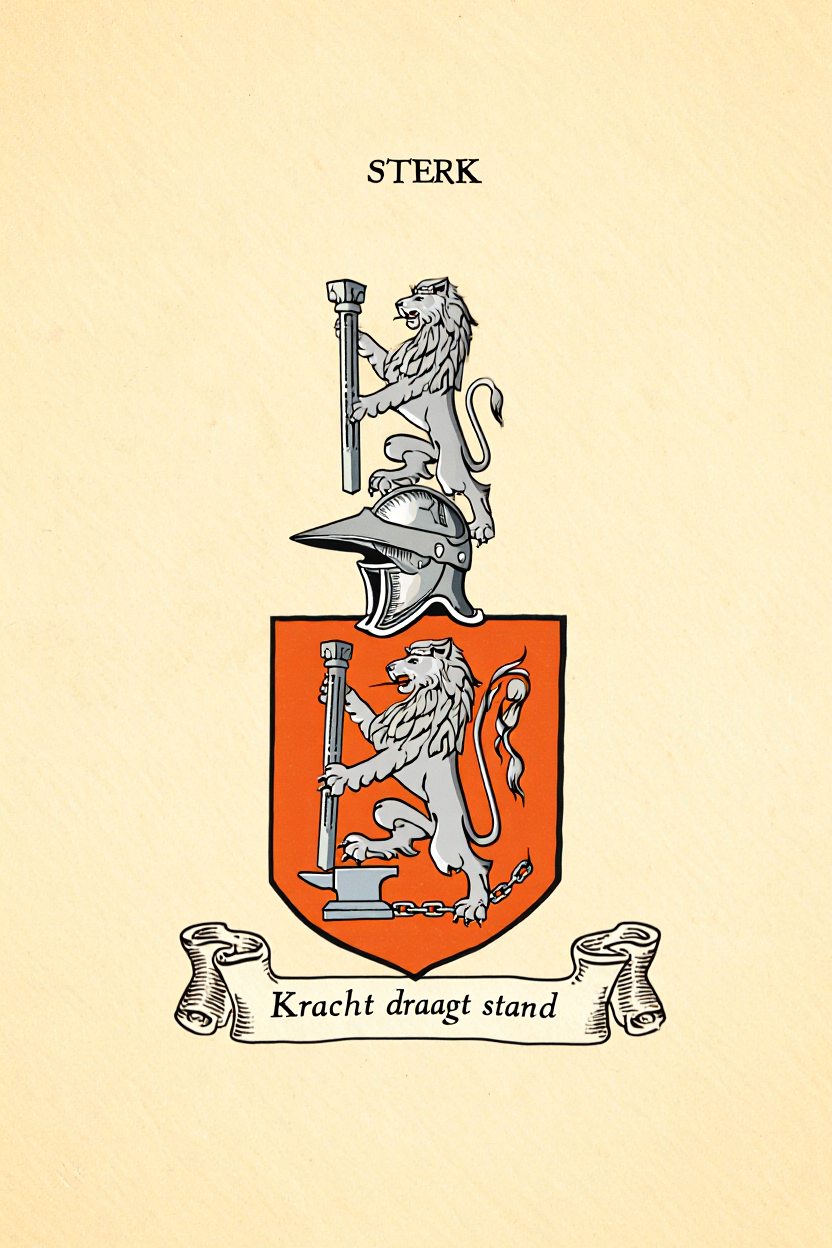 Familiewapen van de achternaam STERK