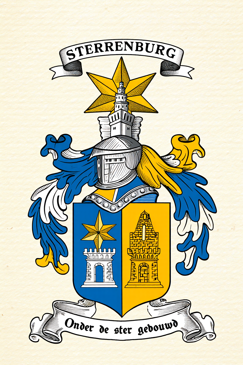 Familiewapen van de achternaam STERRENBURG