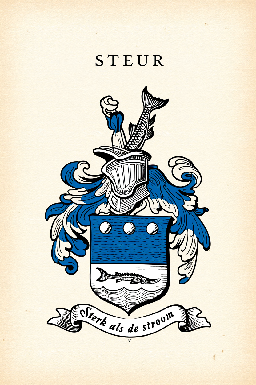 Familiewapen van de achternaam STEUR