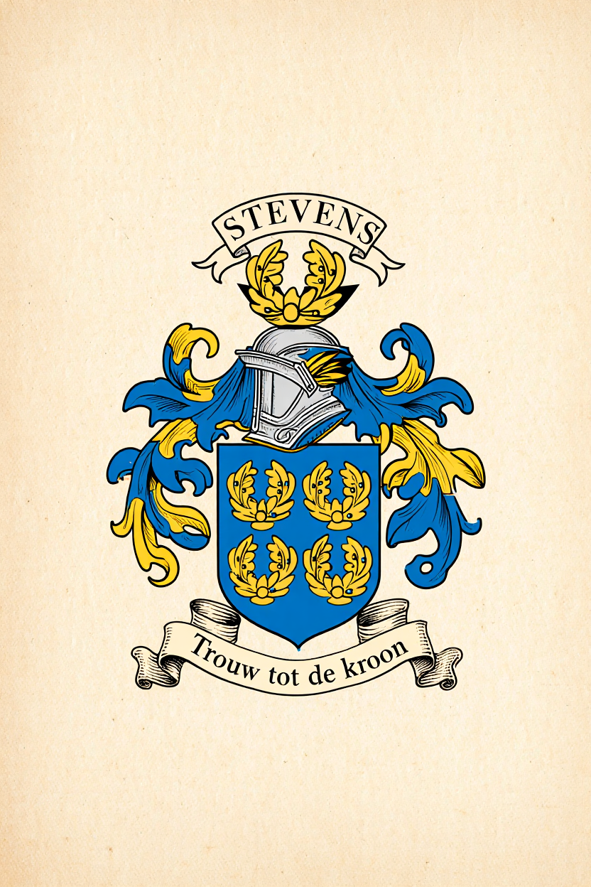 Familiewapen van de achternaam STEVENS