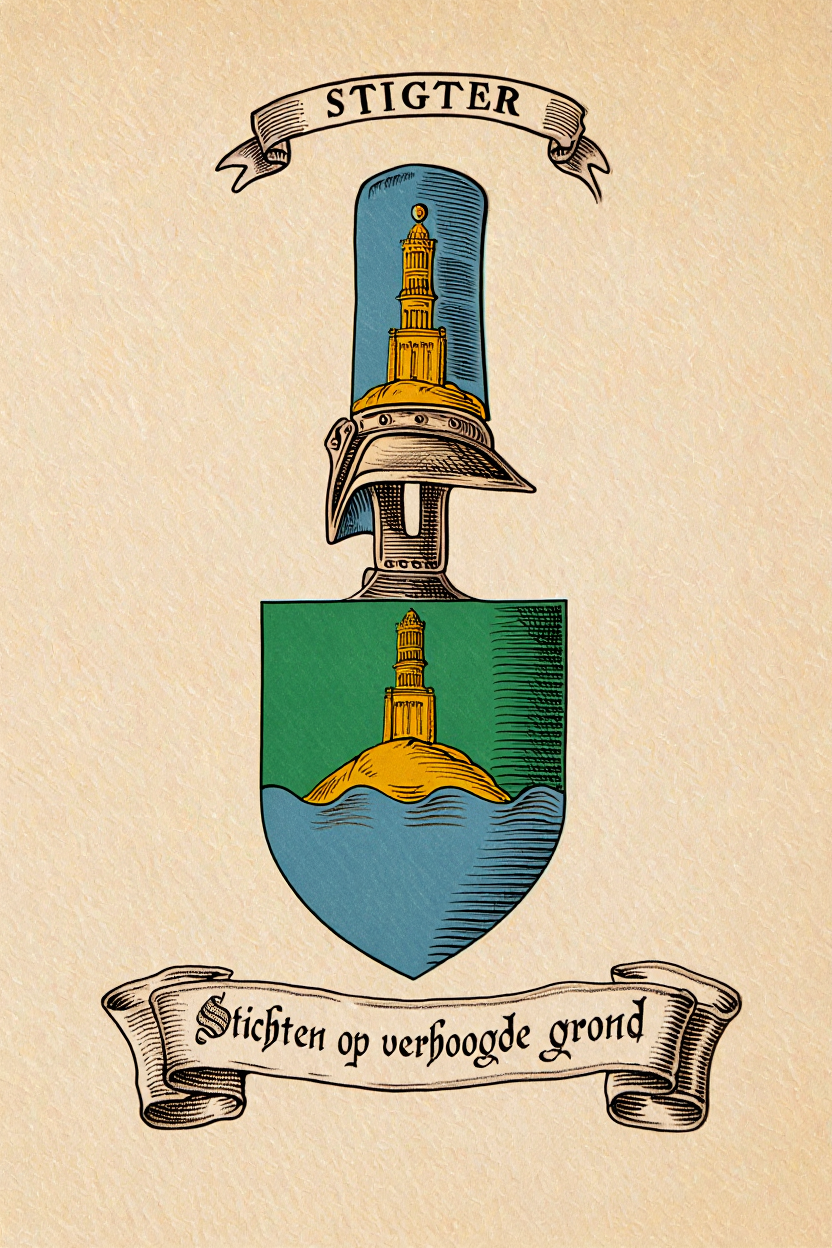 Familiewapen van de achternaam STIGTER (vergrendeld)