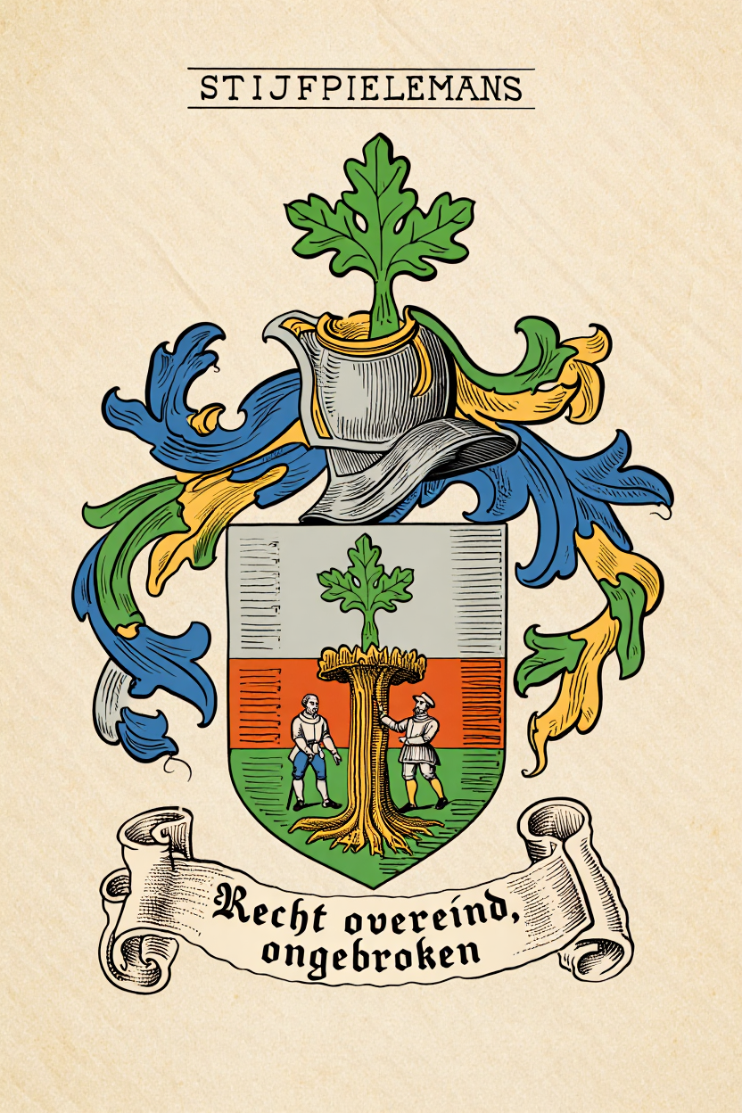 Familiewapen van de achternaam STIJFPIELEMANS