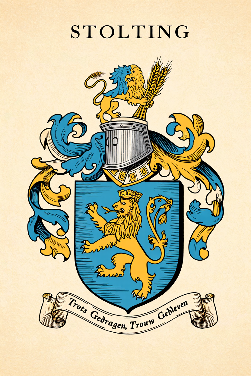 Familiewapen van de achternaam STOLTING