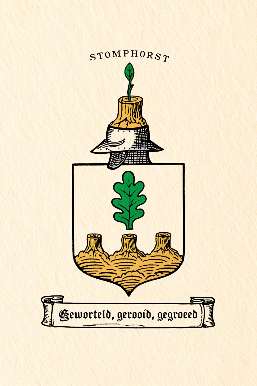 Familiewapen van de achternaam STOMPHORST