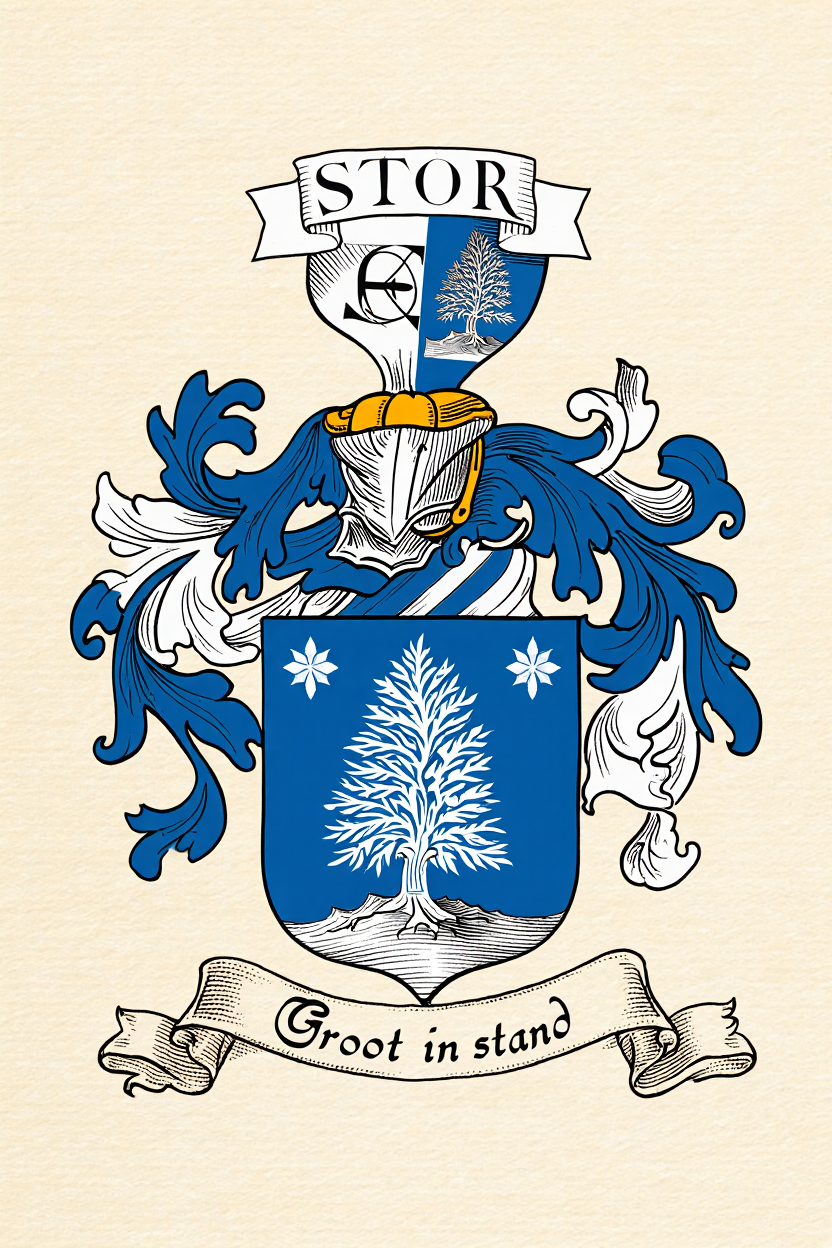 Familiewapen van de achternaam STOR