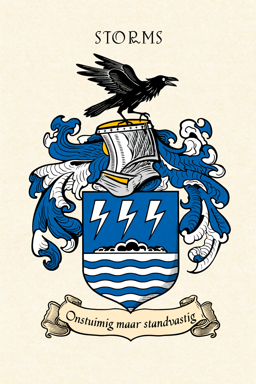 Familiewapen van de achternaam STORMS