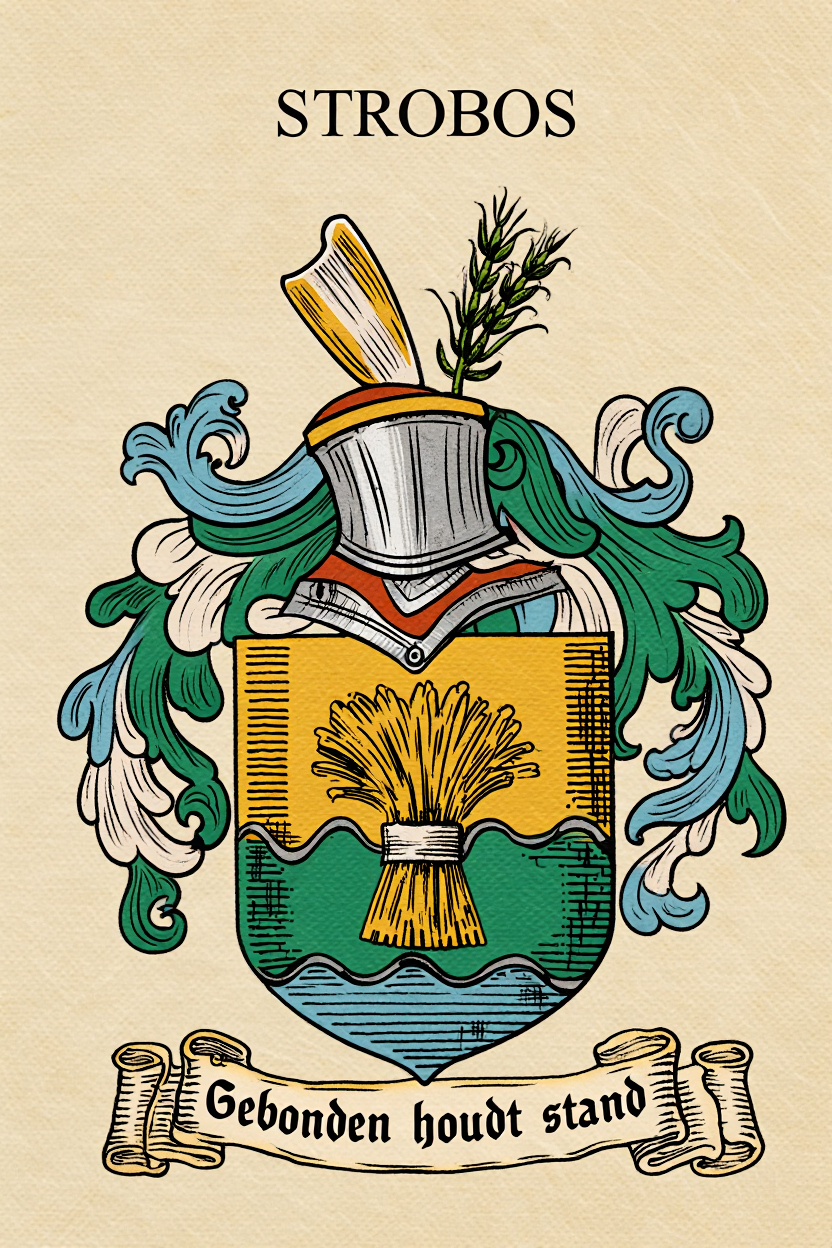 Familiewapen van de achternaam STROBOS