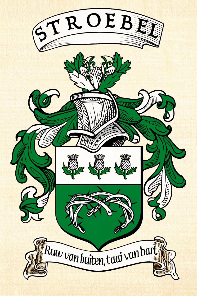 Familiewapen van de achternaam STROEBEL