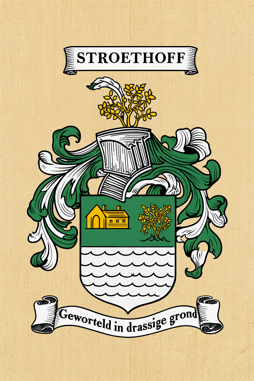 Familiewapen van de achternaam STROETHOFF