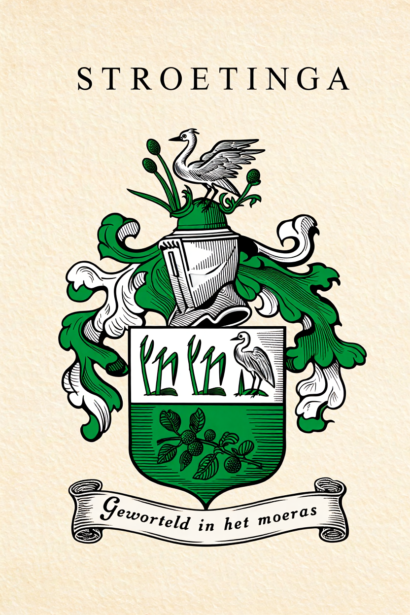 Familiewapen van de achternaam STROETINGA
