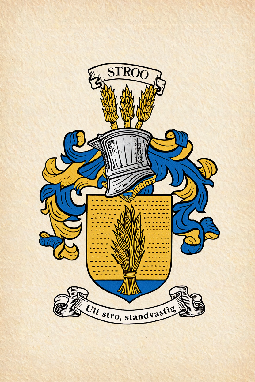 Familiewapen van de achternaam STROO