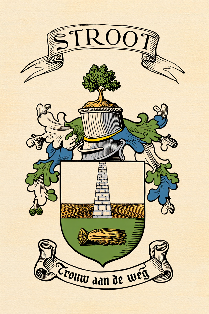 Familiewapen van de achternaam STROOT