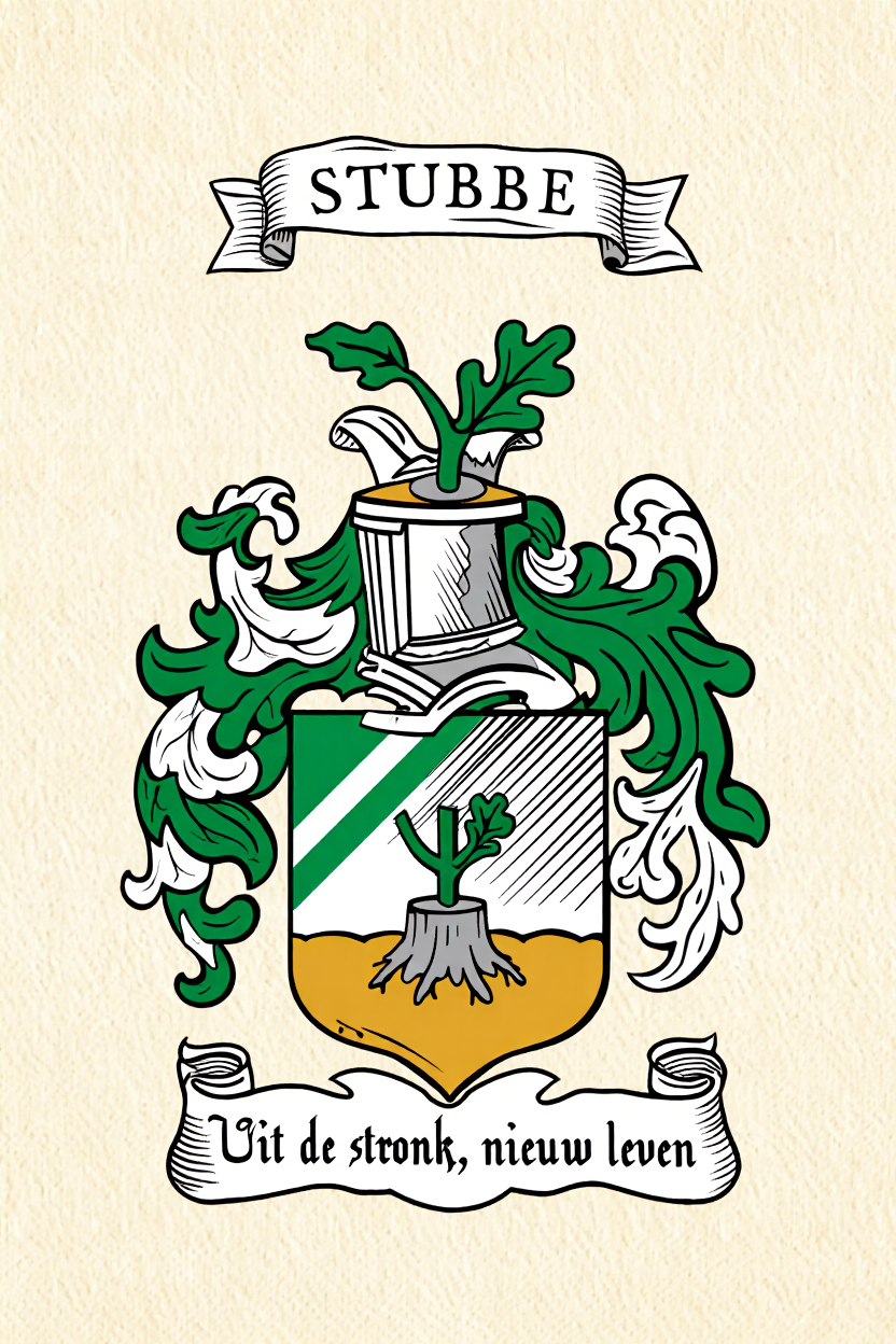 Familiewapen van de achternaam STUBBE