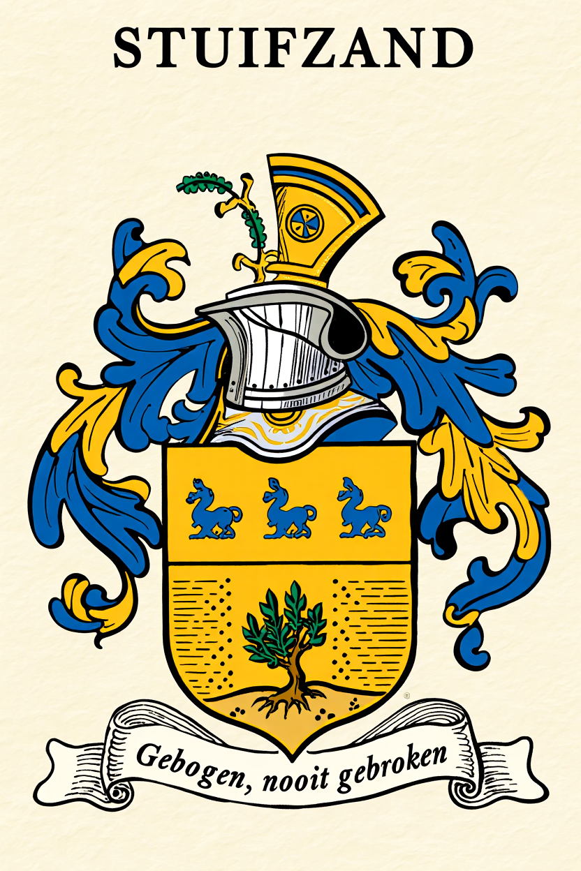 Familiewapen van de achternaam STUIFZAND