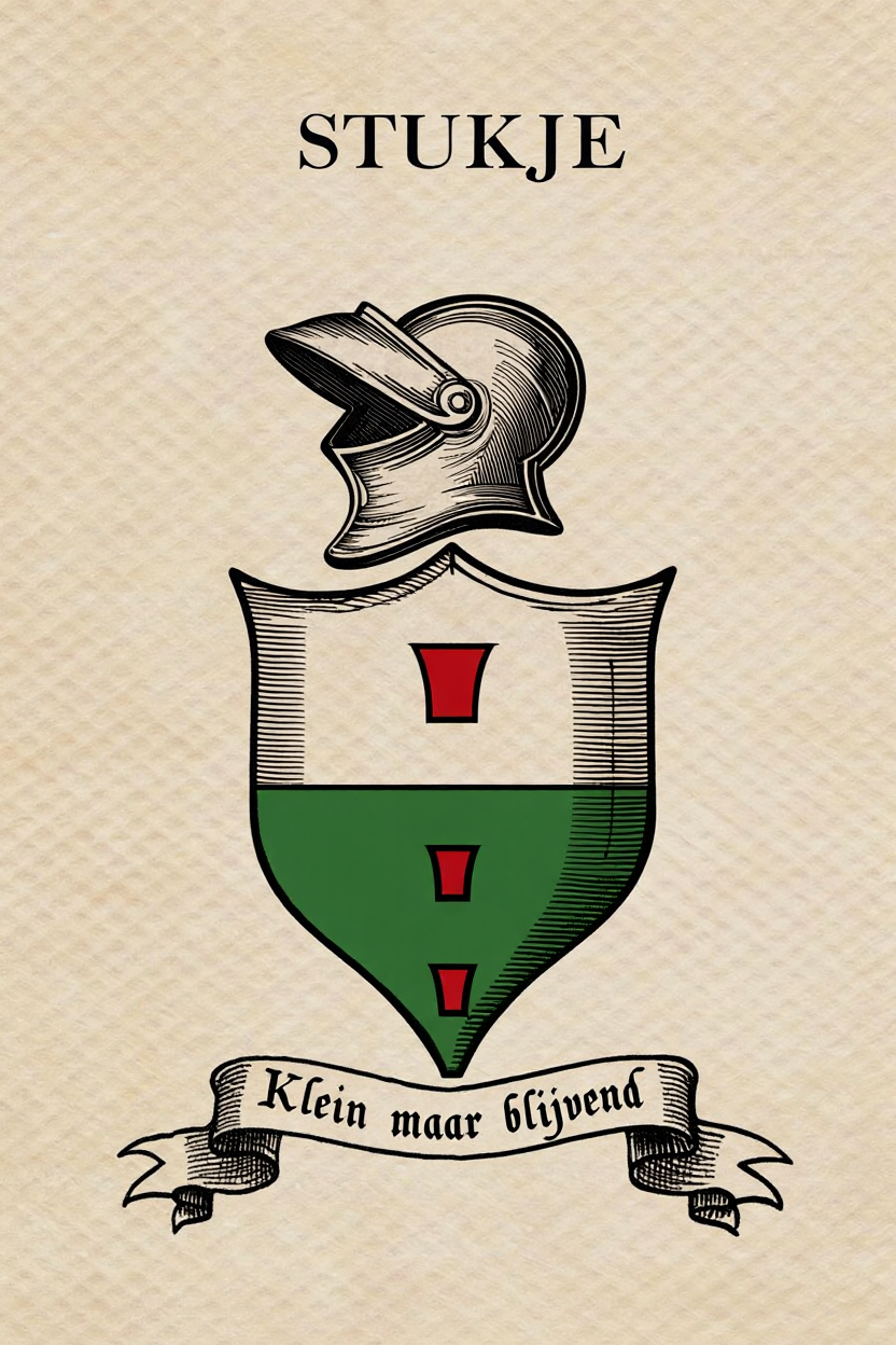 Familiewapen van de achternaam STUKJE (vergrendeld)