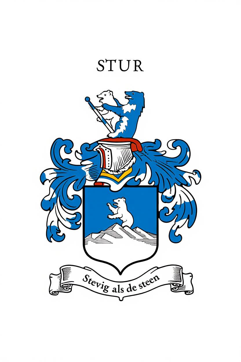 Familiewapen van de achternaam STUR