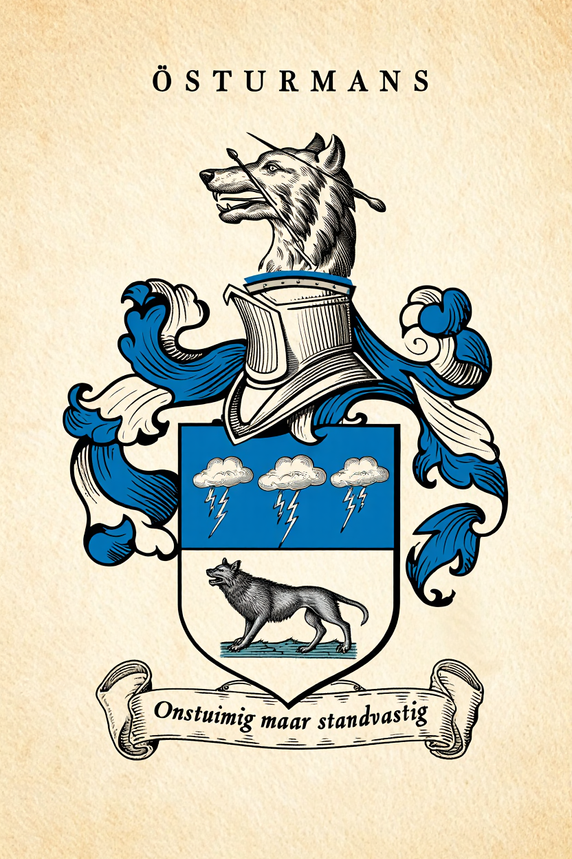 Familiewapen van de achternaam ~STURMANS