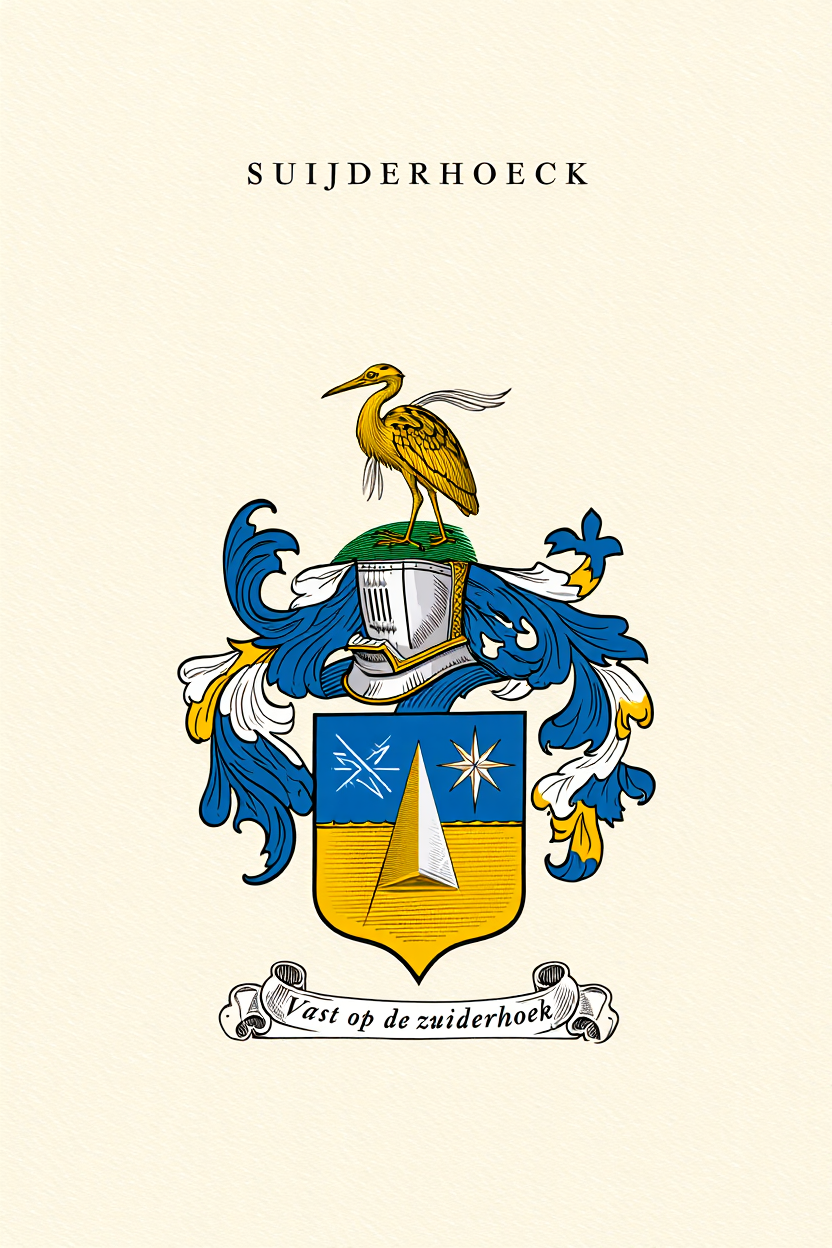 Familiewapen van de achternaam SUIJDERHOECK