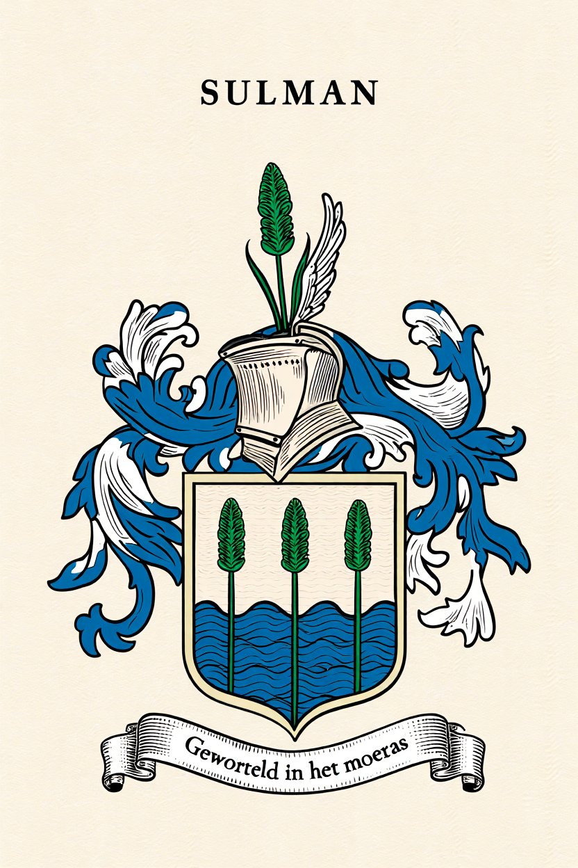 Familiewapen van de achternaam SULMAN