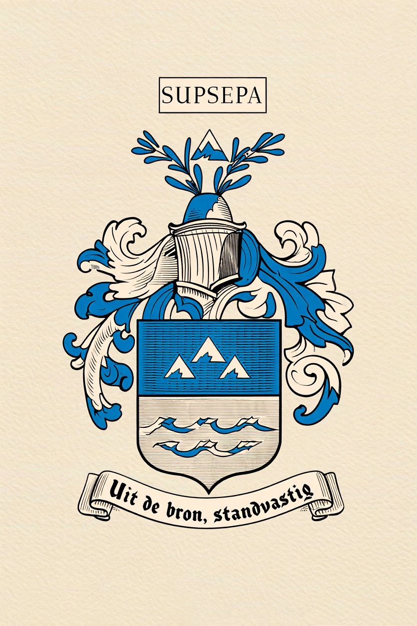 Familiewapen van de achternaam SUPSEPA