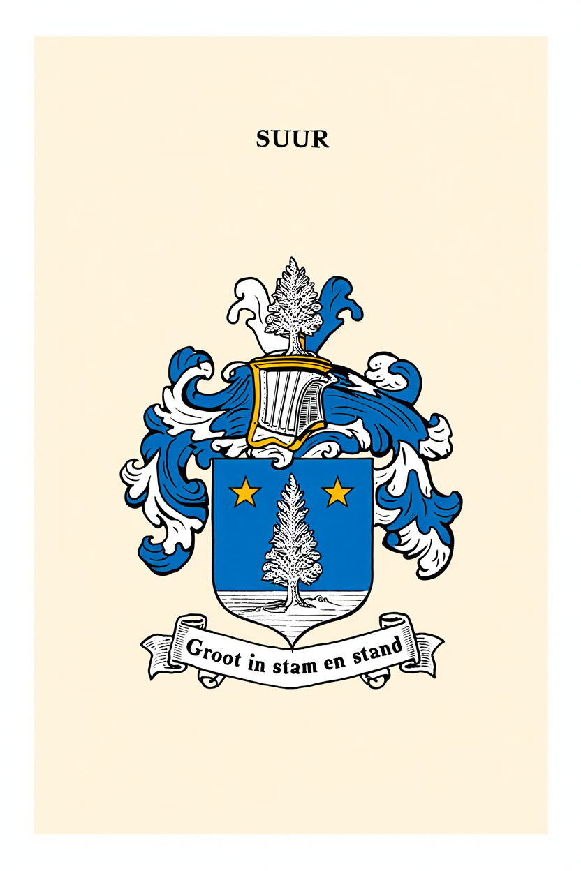 Familiewapen van de achternaam SUUR