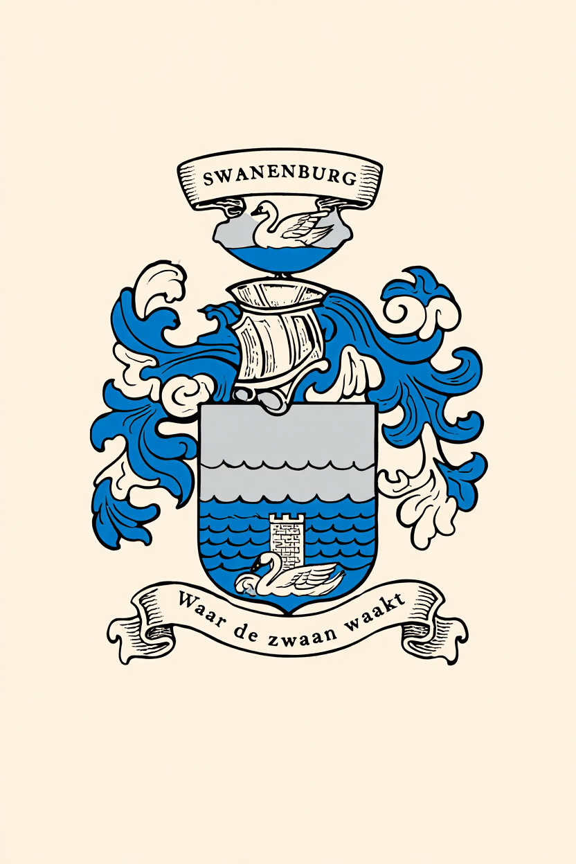 Familiewapen van de achternaam SWANENBURG