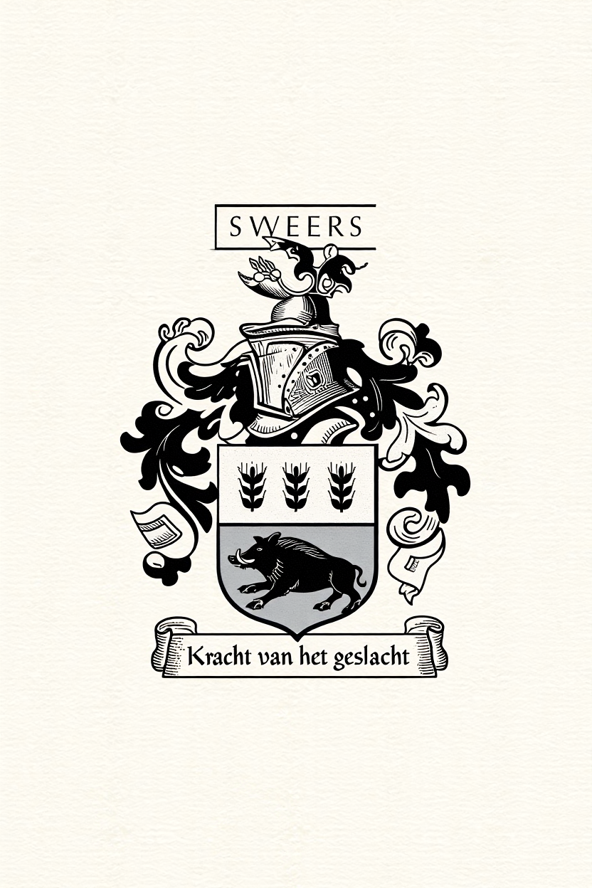 Familiewapen van de achternaam SWEERS