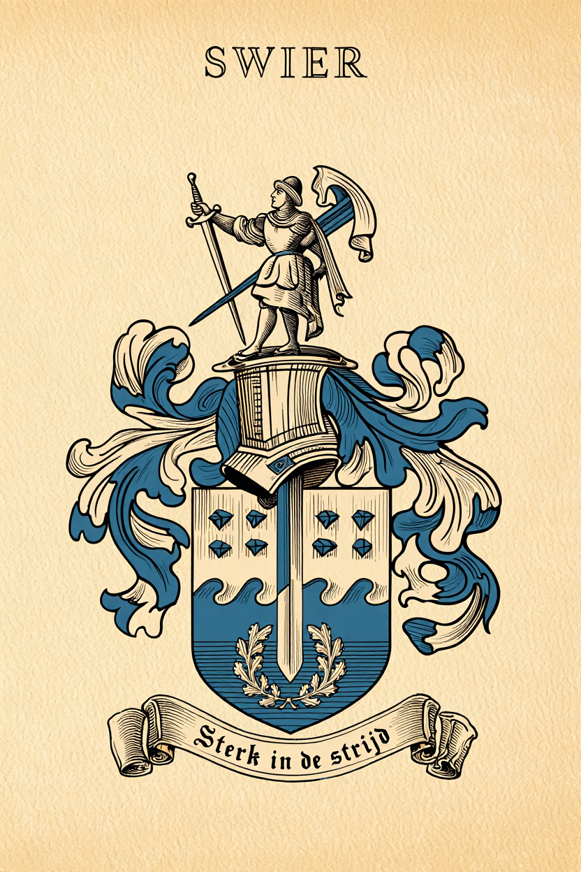 Familiewapen van de achternaam SWIER