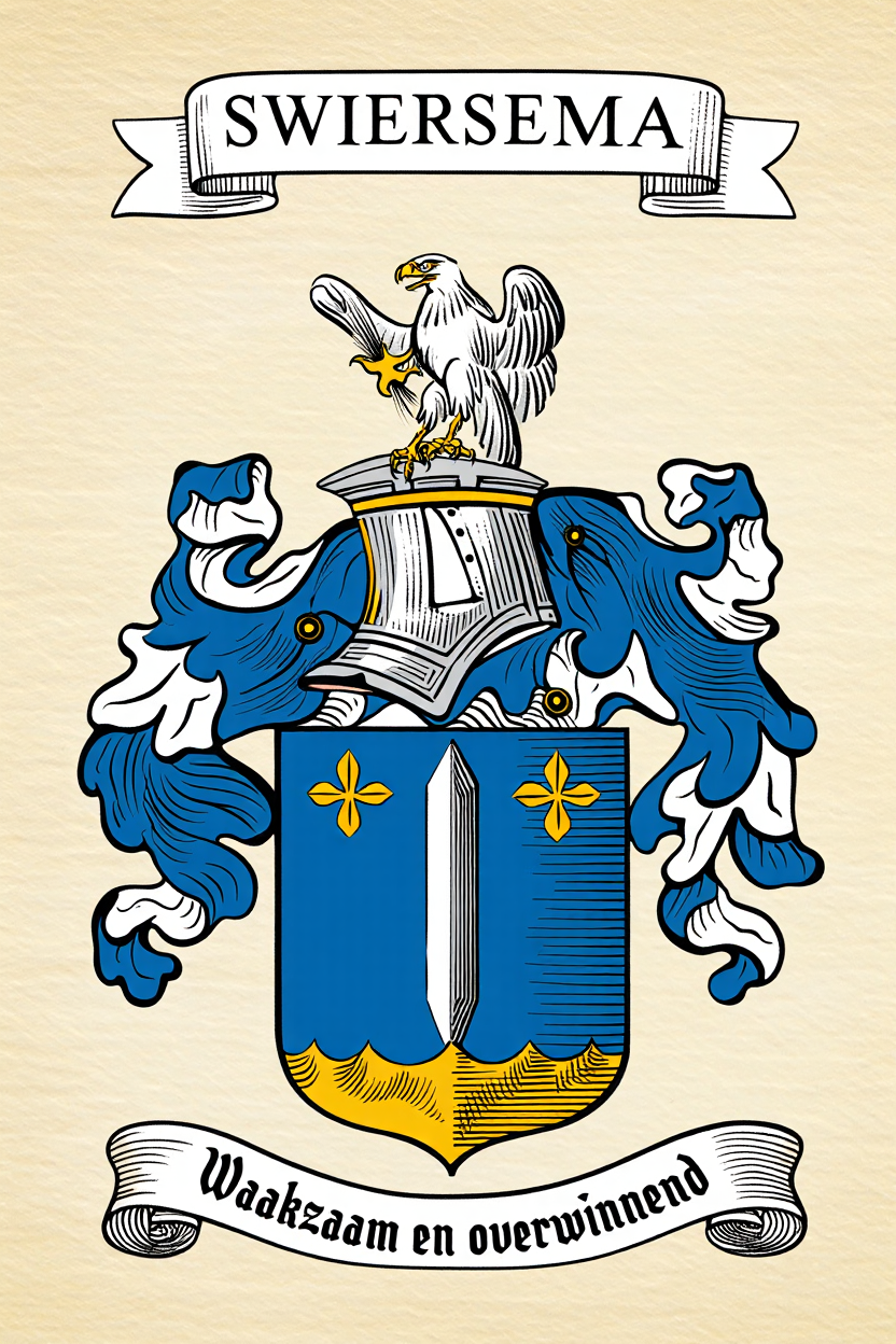 Familiewapen van de achternaam SWIERSEMA
