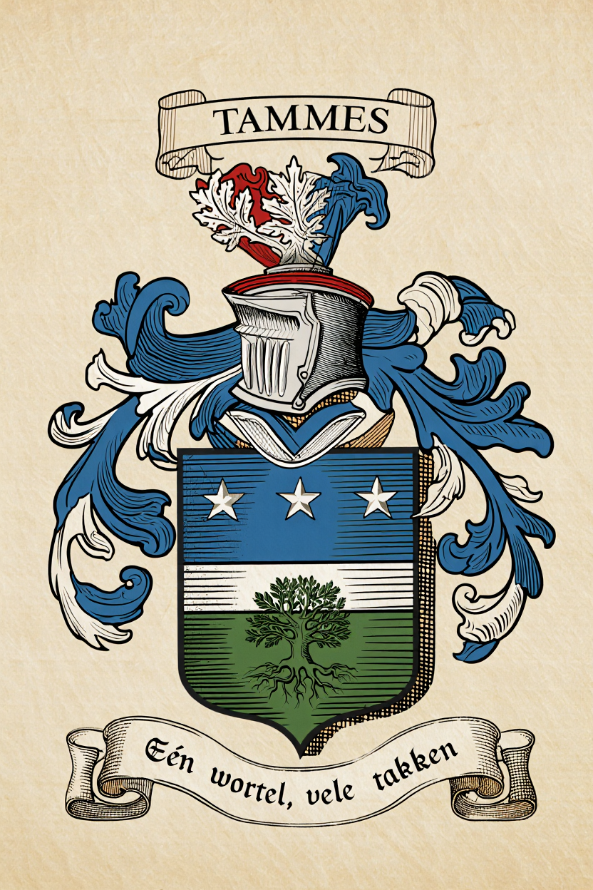 Familiewapen van de achternaam TAMMES