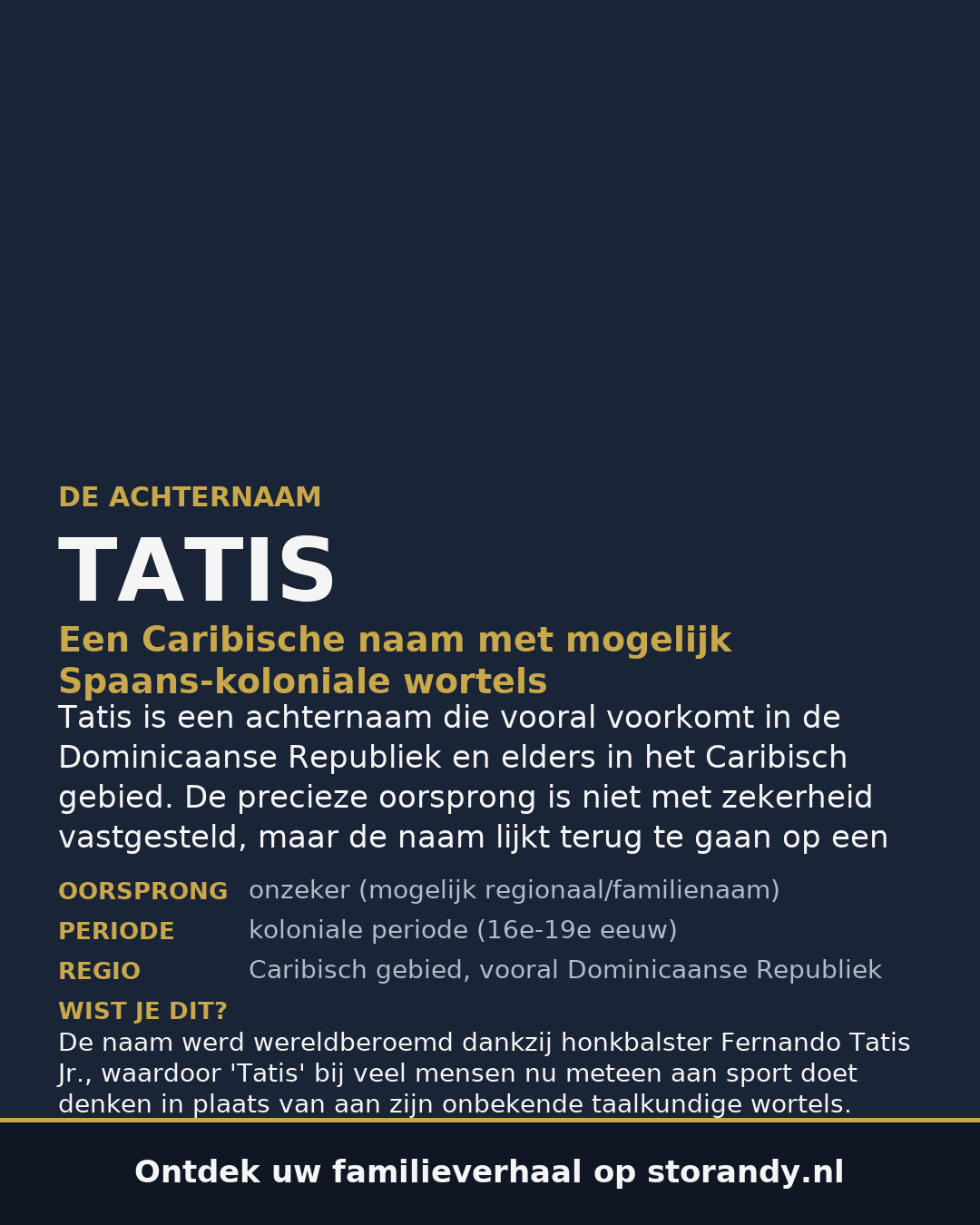 Familiewapen van de achternaam TATIS