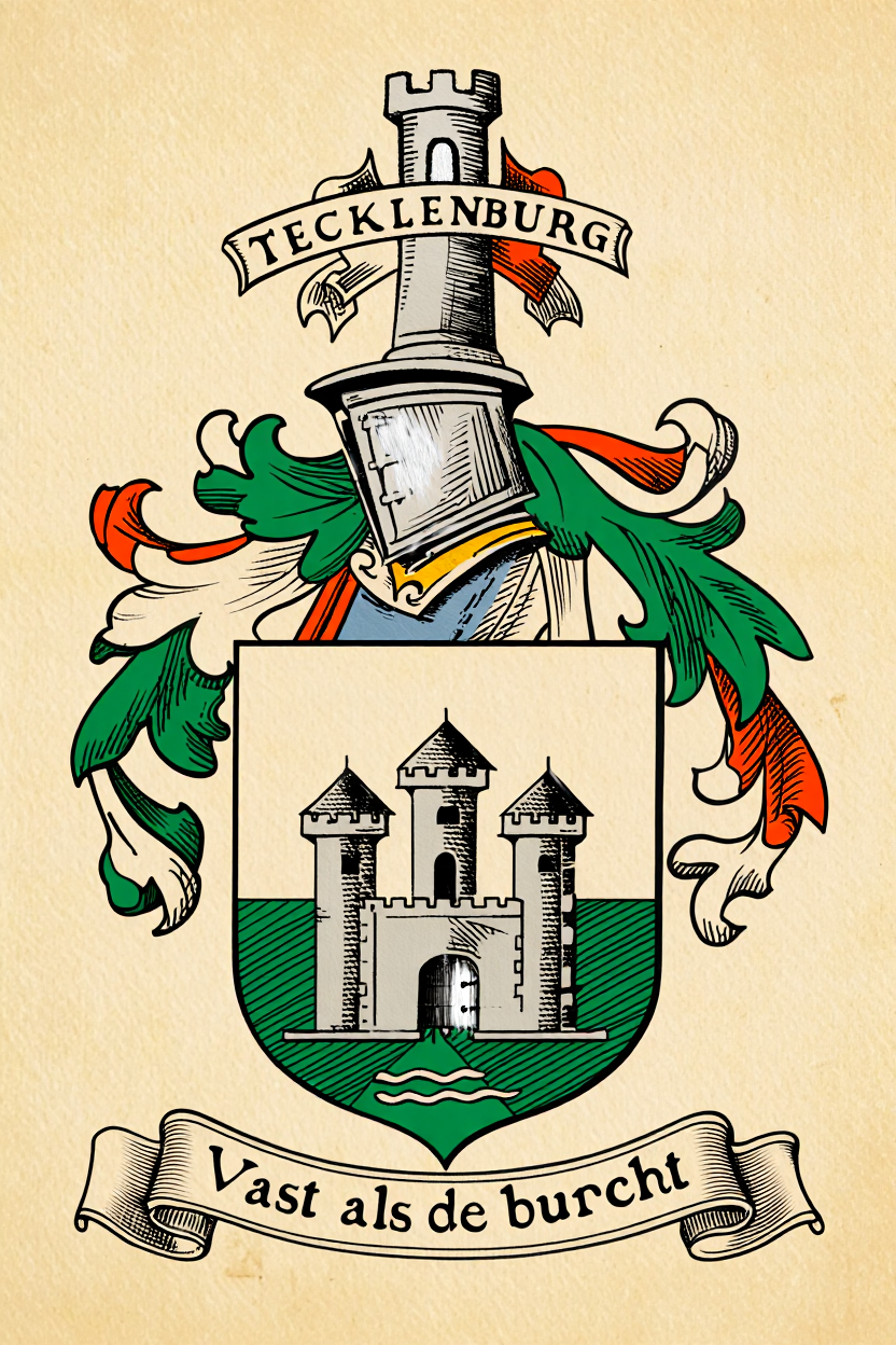 Familiewapen van de achternaam TECKLENBURG