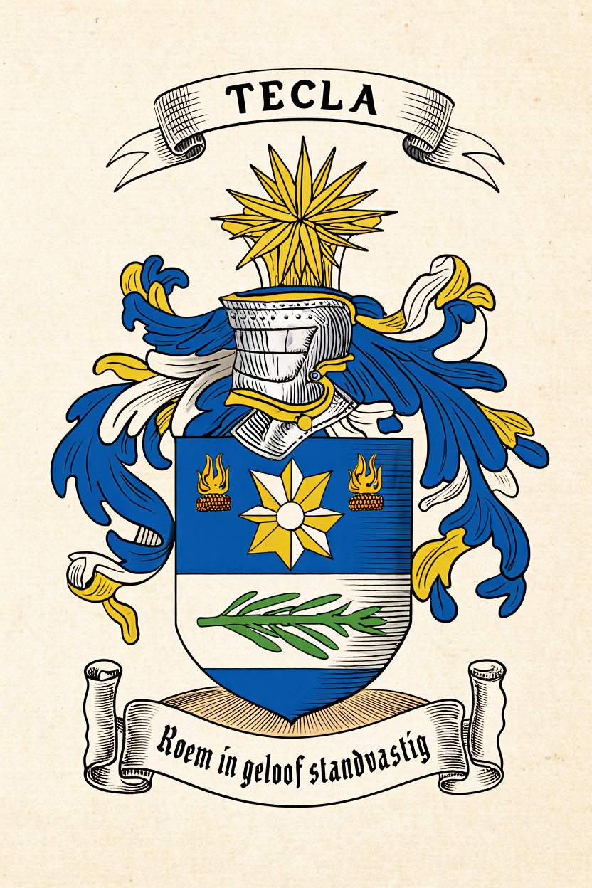 Familiewapen van de achternaam TECLA