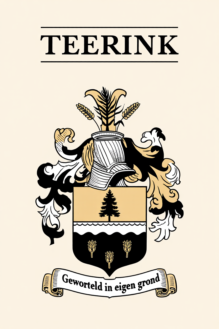 Familiewapen van de achternaam TEERINK