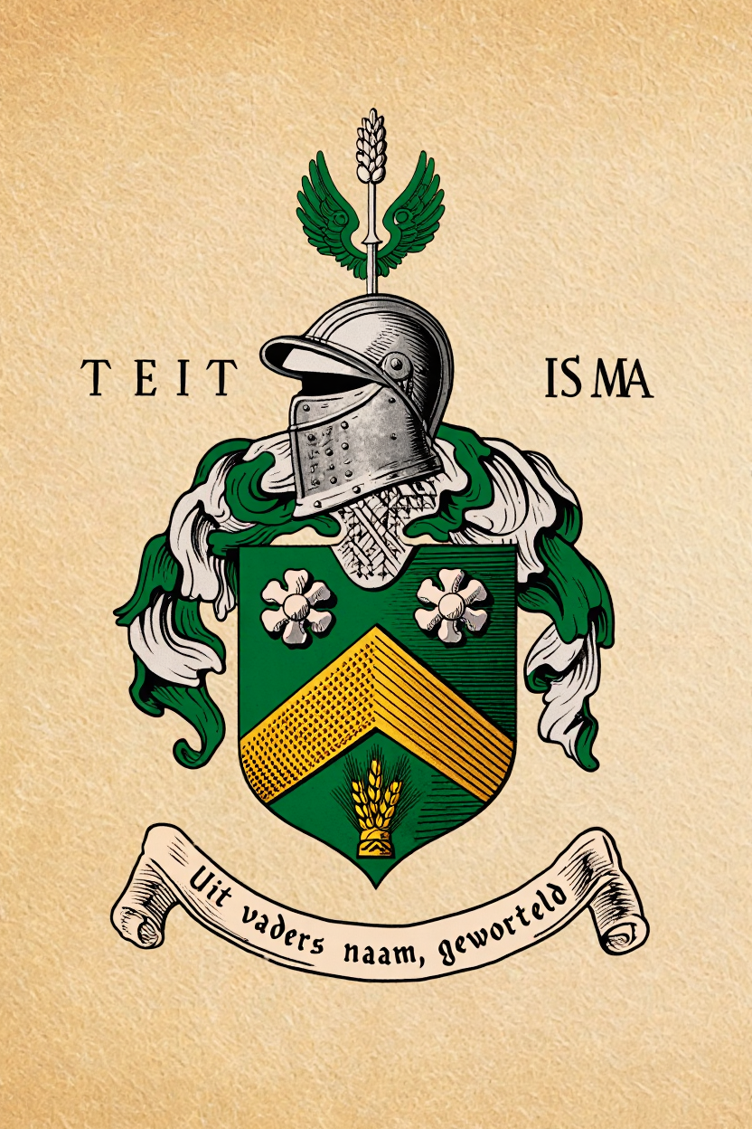 Familiewapen van de achternaam TEITSMA