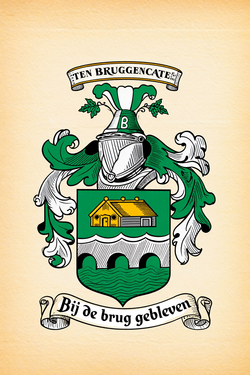 Familiewapen van de achternaam TEN BRUGGENCATE