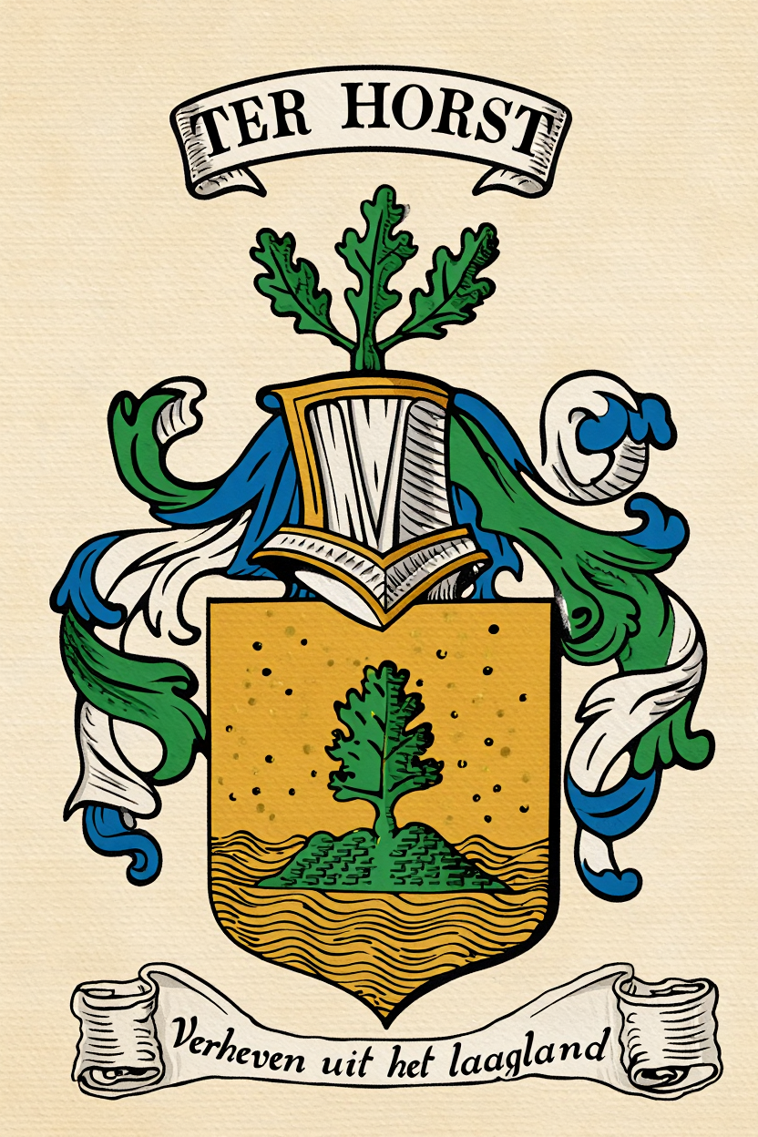Familiewapen van de achternaam TER HORST