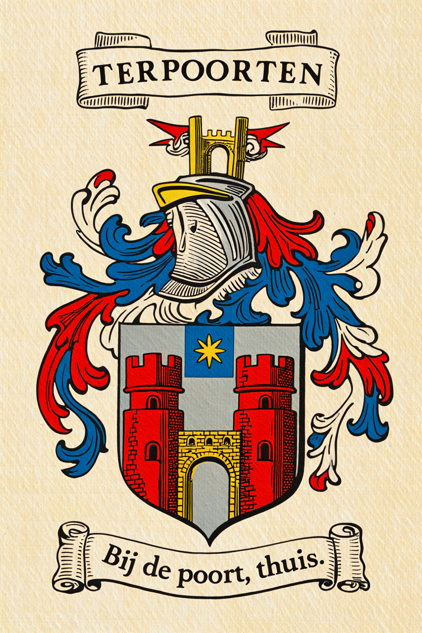 Familiewapen van de achternaam TERPOORTEN
