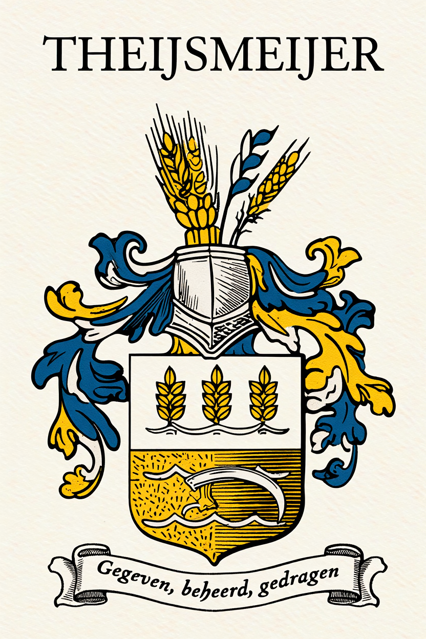Familiewapen van de achternaam THEIJSMEIJER