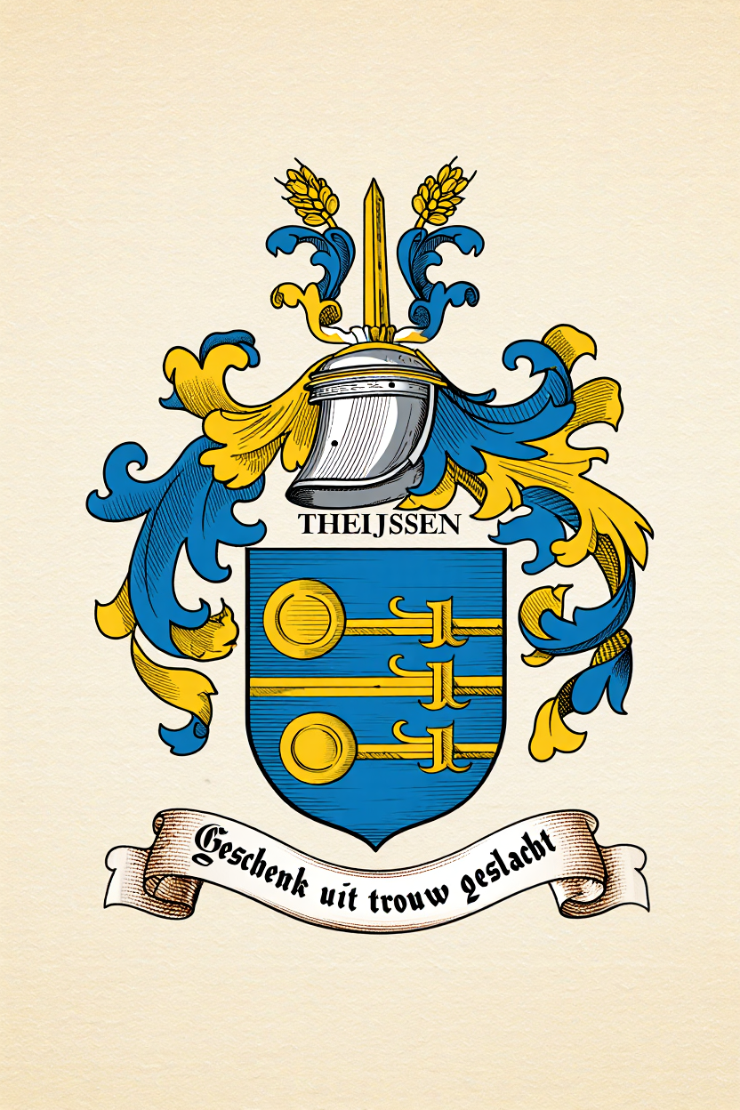 Familiewapen van de achternaam THEIJSSEN