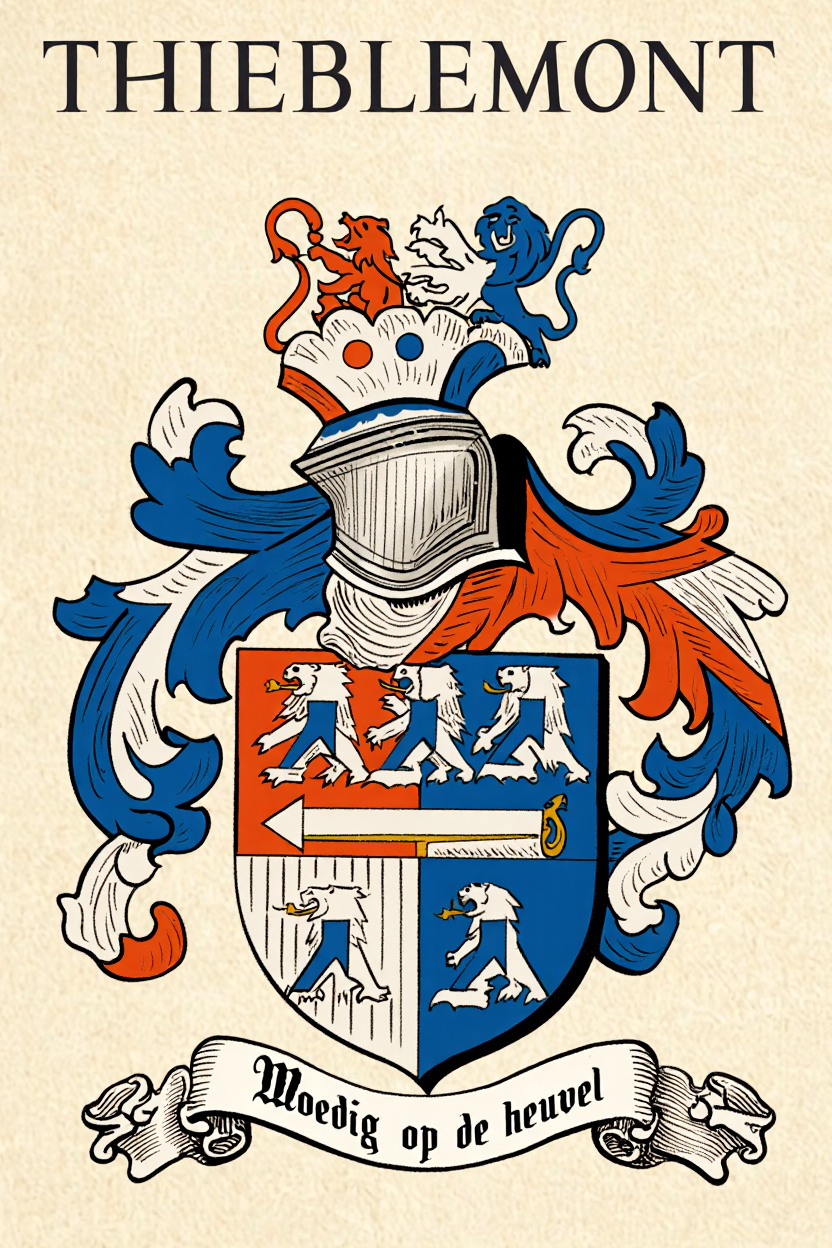 Familiewapen van de achternaam THIEBLEMONT